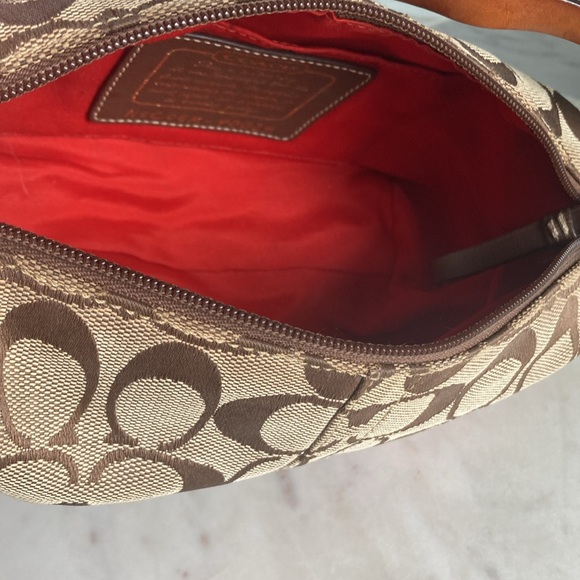 Coach Mini Bag Signature Woven Monogram with Legacy Stripe - Picture 10 of 13